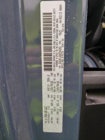 3C6URVJG2KE542251 - 2019 RAM PROMASTER 3500 HIGH ლურჯი ფოტო 13