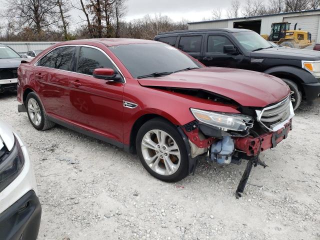 1FAHP2E8XEG107649 - 2014 FORD TAURUS SEL RED photo 4