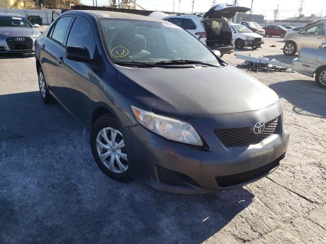 1NXBU4EEXAZ311143 - 2010 TOYOTA COROLLA BASE GRAY photo 4