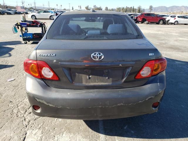 1NXBU4EEXAZ311143 - 2010 TOYOTA COROLLA BASE GRAY photo 6