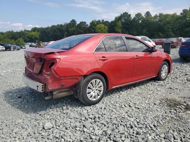 4T4BF1FK6ER356833 - 2014 TOYOTA CAMRY L RED photo 3