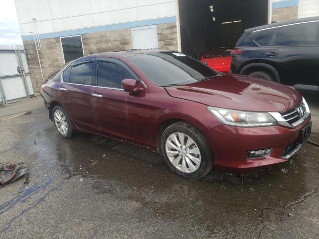 1HGCR3F89FA001301 - 2015 HONDA ACCORD EXL MAROON photo 4