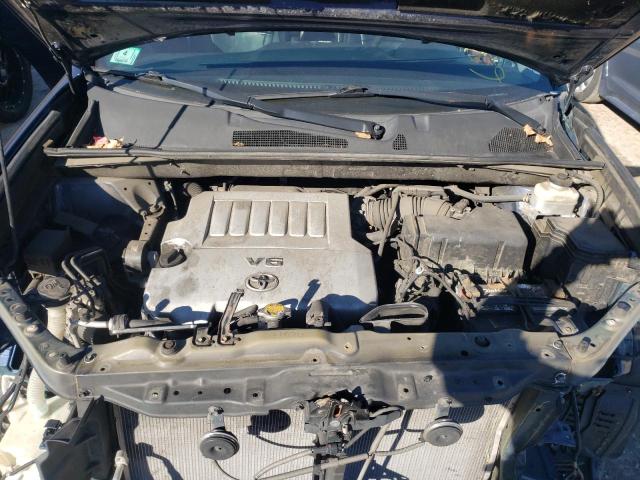 5TDBK3EH1CS106512 - 2012 TOYOTA HIGHLANDER BASE Bleu photo 12