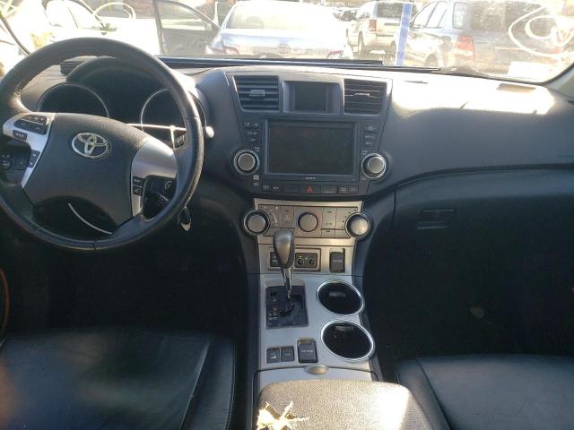 5TDBK3EH1CS106512 - 2012 TOYOTA HIGHLANDER BASE Bleu photo 8