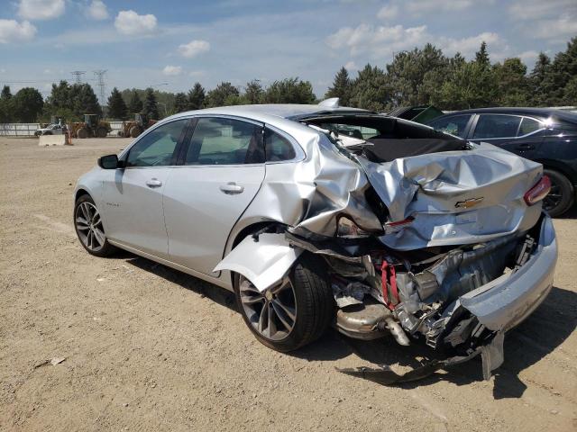 1G1ZD5ST7NF132606 - 2022 CHEVROLET MALIBU LT SILVER photo 2