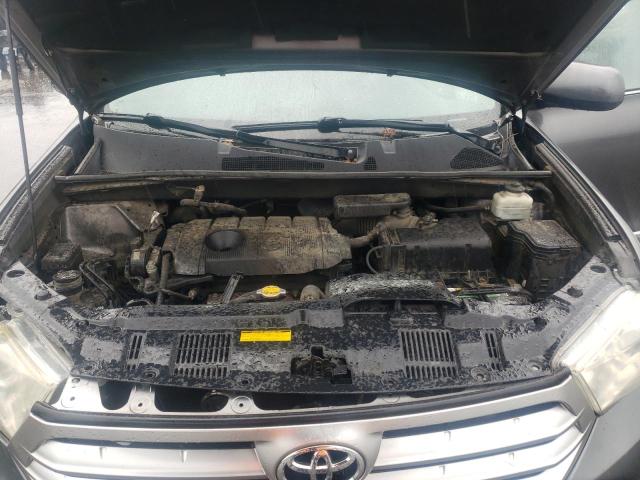 5TDZA3EH2BS016642 - 2011 TOYOTA HIGHLANDER BASE 灰色 照片 12