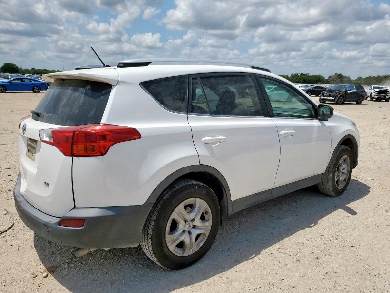 2T3ZFREV1FW219049 - 2015 TOYOTA RAV4 LE WHITE photo 3