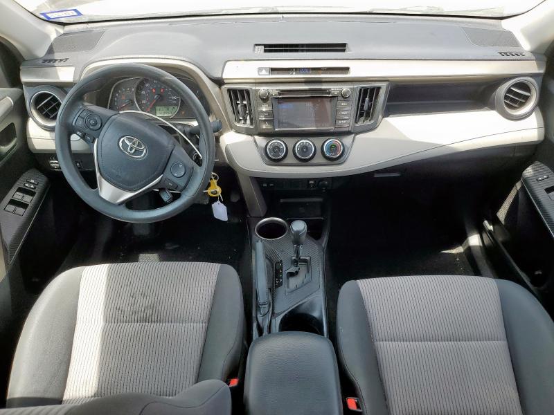 2T3ZFREV1FW219049 - 2015 TOYOTA RAV4 LE WHITE photo 8