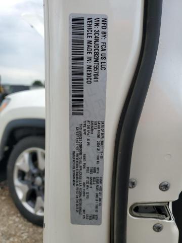 3C4NJDCB2MT557041 - 2021 JEEP COMPASS LIMITED Белый фото 14