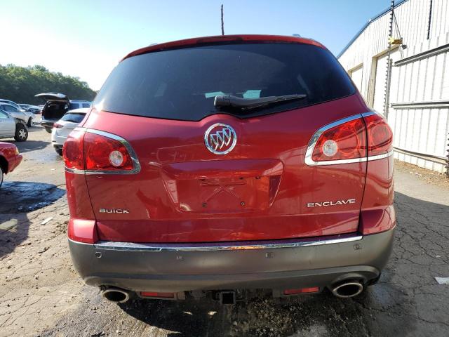 5GAKRDED3CJ155885 - 2012 BUICK ENCLAVE RED photo 6