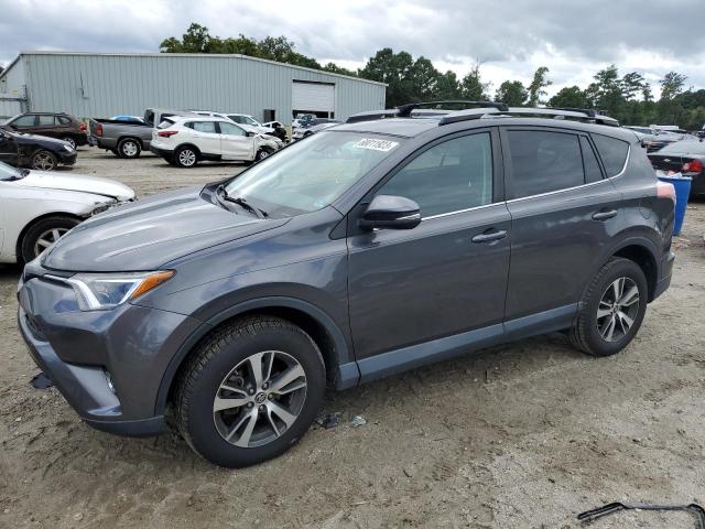 2T3RFREV1JW770719 - 2018 TOYOTA RAV4 ADVENTURE GRAY photo 1