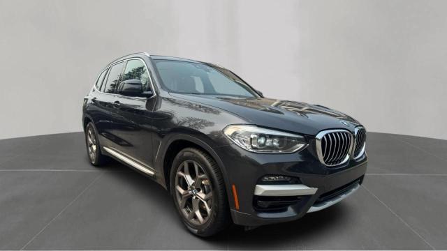 5UXTY3C04M9D97184 - 2021 BMW X3 SDRIVE30I BLACK photo 1