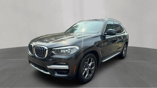 5UXTY3C04M9D97184 - 2021 BMW X3 SDRIVE30I BLACK photo 2