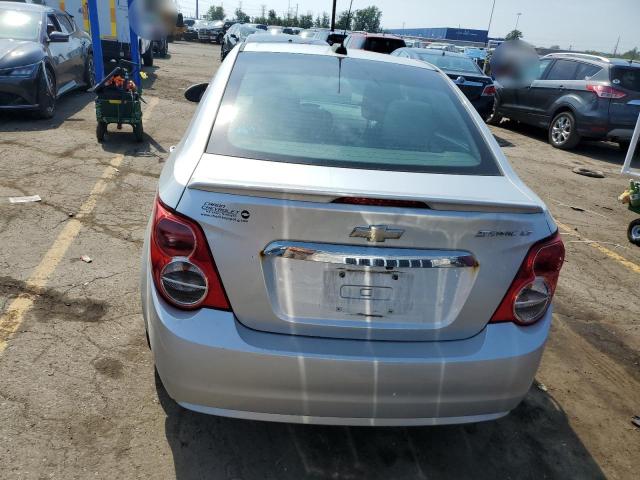 1G1JC5SH2F4178403 - 2015 CHEVROLET SONIC LT SILVER photo 6