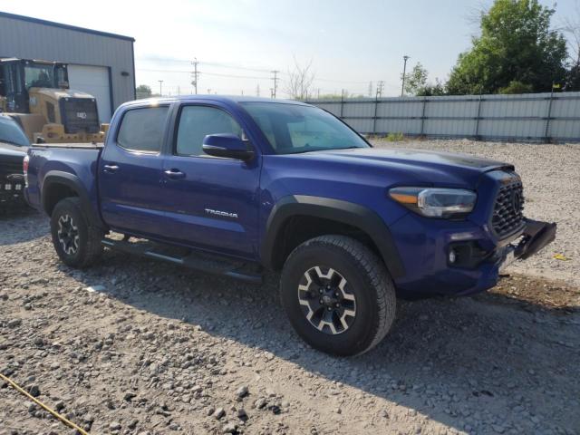 3TMCZ5AN6NM489387 - 2022 TOYOTA TACOMA DOUBLE CAB ლურჯი ფოტო 4