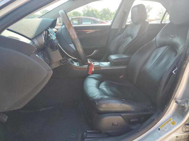 1G6DF577280192830 - 2008 CADILLAC CTS SILVER photo 7
