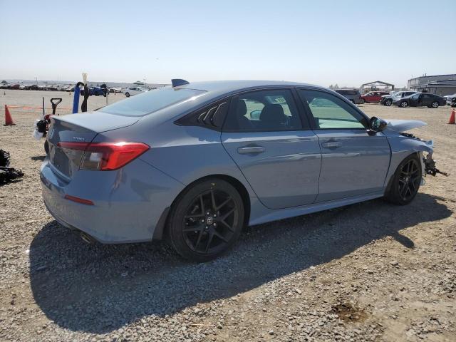 2HGFE2F59NH587975 - 2022 HONDA CIVIC SPORT GRAY photo 3