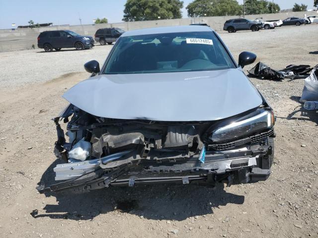 2HGFE2F59NH587975 - 2022 HONDA CIVIC SPORT GRAY photo 5