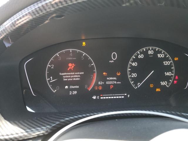 2HGFE2F59NH587975 - 2022 HONDA CIVIC SPORT GRAY photo 9