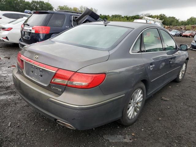 KMHFC4DF5BA535907 - 2011 HYUNDAI AZERA GLS GRAY photo 3