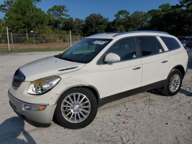 5GALRBED6AJ188658 - 2010 BUICK ENCLAVE CXL WHITE photo 1