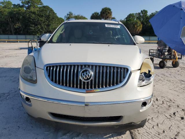 5GALRBED6AJ188658 - 2010 BUICK ENCLAVE CXL WHITE photo 5