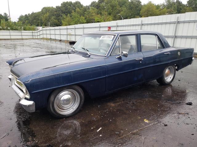 115696N105368 - 1966 CHEVROLET NOVA BLUE photo 1