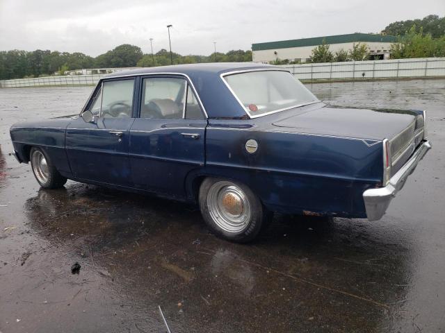 115696N105368 - 1966 CHEVROLET NOVA BLUE photo 2