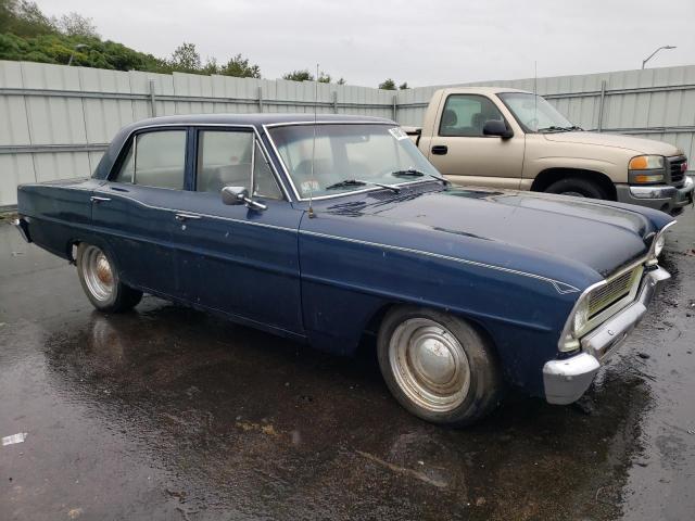 115696N105368 - 1966 CHEVROLET NOVA BLUE photo 4