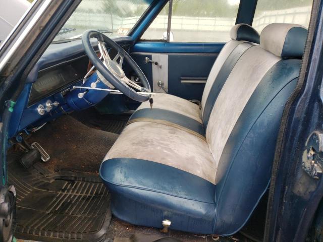 115696N105368 - 1966 CHEVROLET NOVA BLUE photo 7