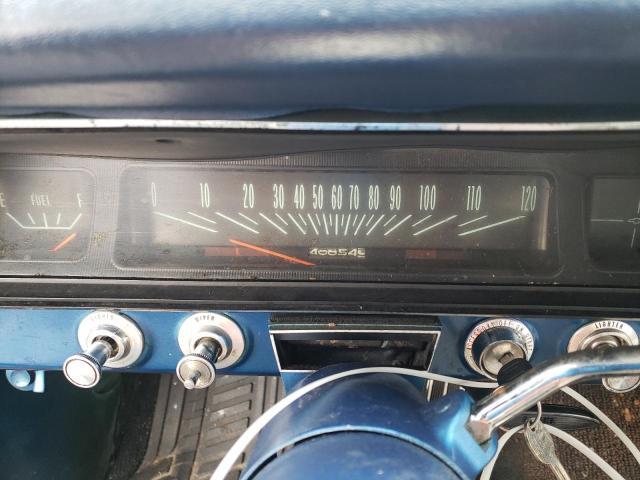 115696N105368 - 1966 CHEVROLET NOVA BLUE photo 9