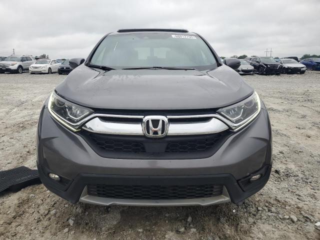 7FARW1H5XJE046910 - 2018 HONDA CR-V EX GRAY photo 5