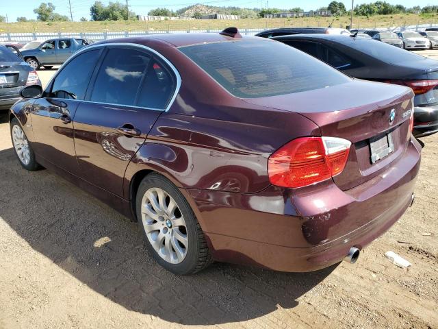 WBAVD53548A282841 - 2008 BMW 335 XI BURGUNDY photo 2