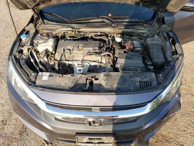 2HGFC2F56JH003290 - 2018 HONDA CIVIC LX GRAY photo 11