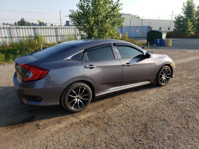 2HGFC2F56JH003290 - 2018 HONDA CIVIC LX GRAY photo 3