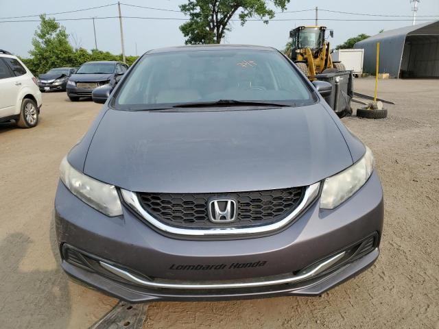 2HGFB2F46FH013822 - 2015 HONDA CIVIC LX GRAY photo 5