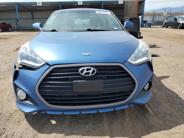 KMHTC6AE8GU256421 - 2016 HYUNDAI VELOSTER TURBO Mavi foto 5