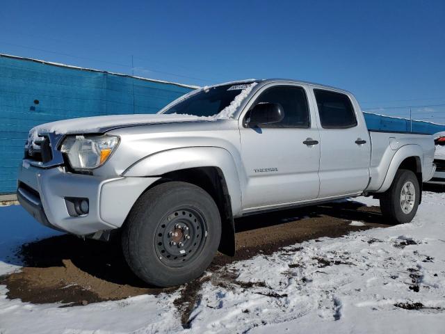 5TFKU4HN7DX004189 - 2013 TOYOTA TACOMA DOUBLE CAB PRERUNNER LONG BED SILVER photo 1