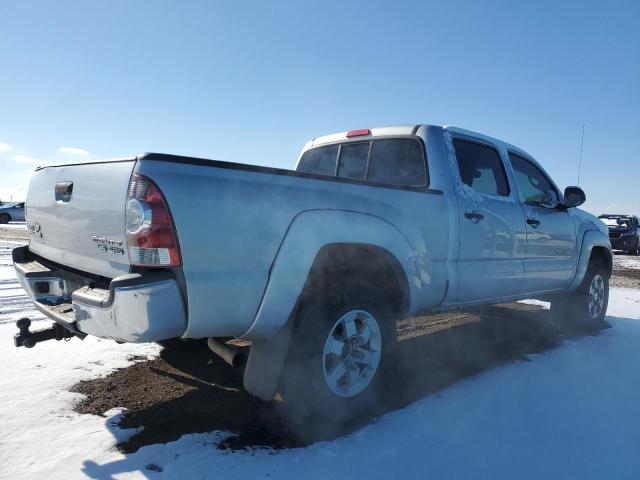 5TFKU4HN7DX004189 - 2013 TOYOTA TACOMA DOUBLE CAB PRERUNNER LONG BED SILVER photo 3