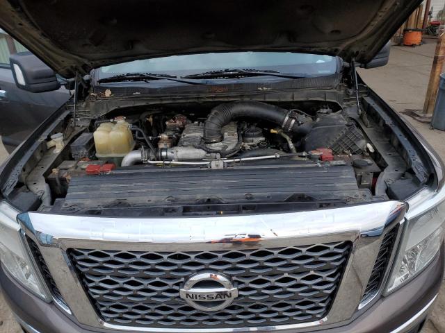 1N6BA1F31HN507465 - 2017 NISSAN TITAN XD S BROWN photo 11