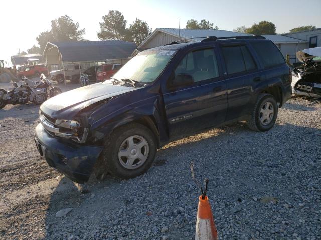 1GNDT13S332157002 - 2003 CHEVROLET TRAILBLAZE BLUE photo 1