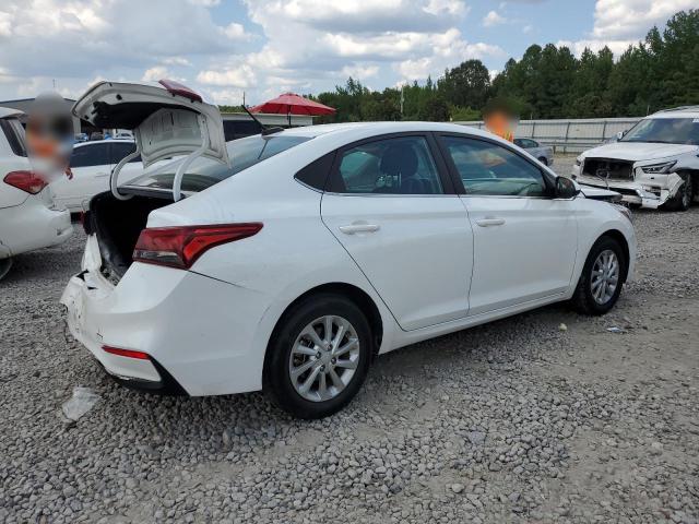 3KPC24A69NE173726 - 2022 HYUNDAI ACCENT SE WHITE photo 3