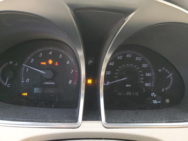 4T1BK3DB7CU441620 - 2012 TOYOTA AVALON BASE Чорний фото 9