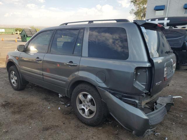 5FNYF28557B040096 - 2007 HONDA PILOT EXL GRAY photo 2