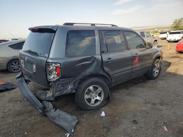 5FNYF28557B040096 - 2007 HONDA PILOT EXL GRAY photo 3