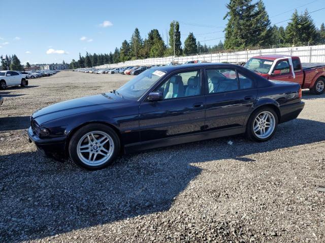 WBAGG8343YDN77047 - 2000 BMW 740 I AUTOMATIC BLUE photo 1