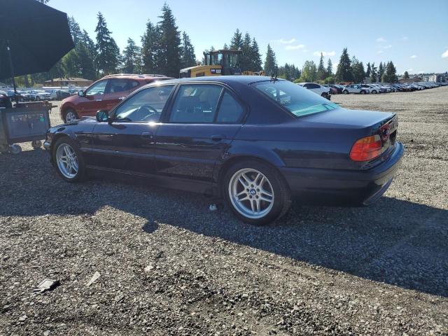 WBAGG8343YDN77047 - 2000 BMW 740 I AUTOMATIC BLUE photo 2