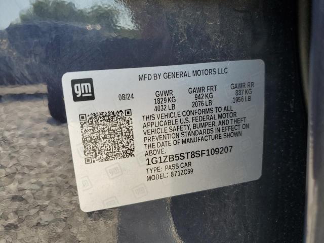 1G1ZB5ST8SF109207 - 2025 CHEVROLET MALIBU LS 蓝色 照片 13