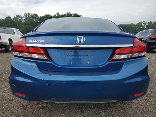 19XFB2F93FE219783 - 2015 HONDA CIVIC EXL BLUE photo 6