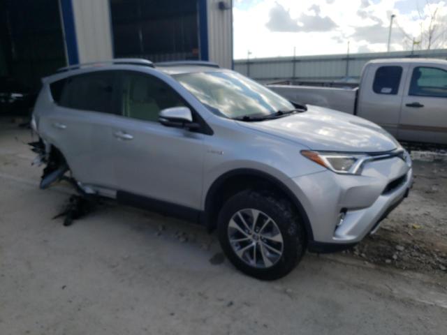 JTMRJREV6GD015229 - 2016 TOYOTA RAV4 HV XLE SILVER photo 4